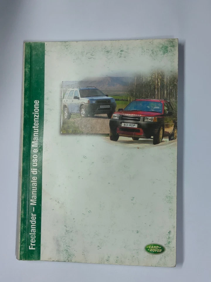 Libretto Uso e Manutenzione LAND ROVER FREELANDER anno 2000 - Immagine 2 di 4