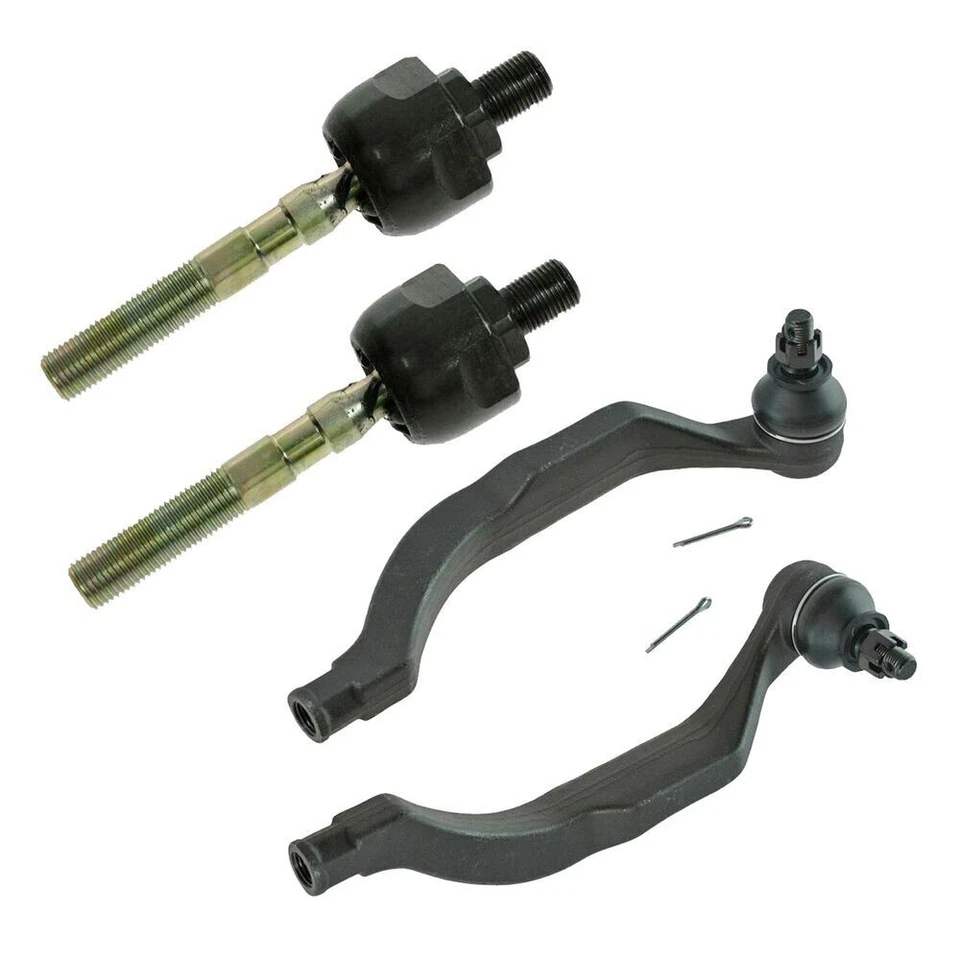 NEW Front Steering Inner Outer  Tie Rod End LH & RH Kit Fit For 1996-04 Acura RL - Image 2 of 4