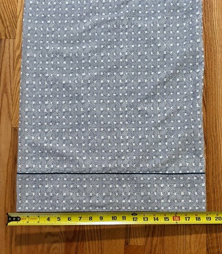 2 Ralph Lauren Navy & White Spencer Basketweave King Pillowcases*GUC* - Picture 5 of 12