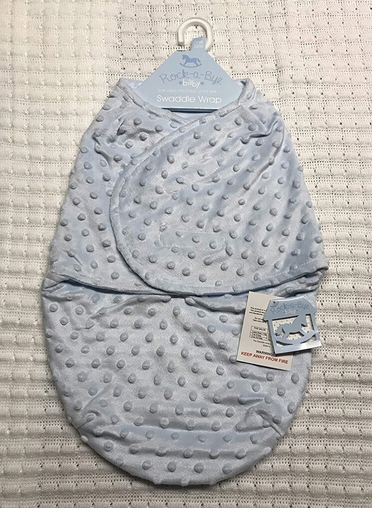 Rockabye Frimousse blue swaddle Size 0-3m
