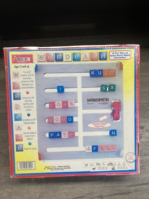Anatex Wordpath Learn Basic Word Formation. Creative Alphabet Spelling New. USA.
