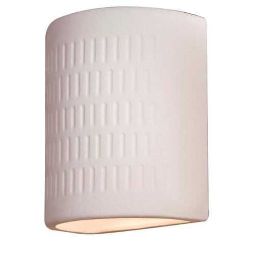 Minka Lavery 1 Light Sconce, White Ceramic - 564-1