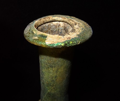 Bottle Roman Glass Lacrymatoire Balsamaire - 200 Ad Unguentarum - Picture 5 of 16