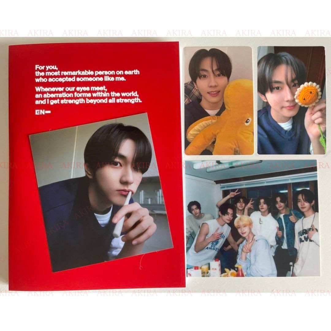 ENHYPEN ROMANCE : UNTOLD ENGENE ver. FULL SET CD PHOTO CARD