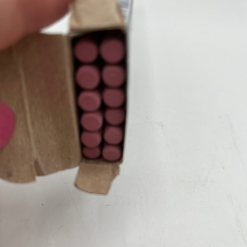 Vintage Quill Pencils 1 Dozen Unsharpened Wood Cased Eraser Tips School Office - Picture 2 of 3