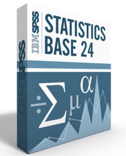 SPSS Statistics Grad Pack 24.0 Base Windows or Mac 12 month License