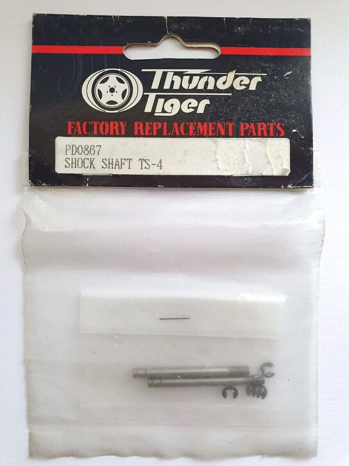 2 x Packets of Thunder Tiger Front Shock Shaft - PD0867 TS4 Classic RC Spares