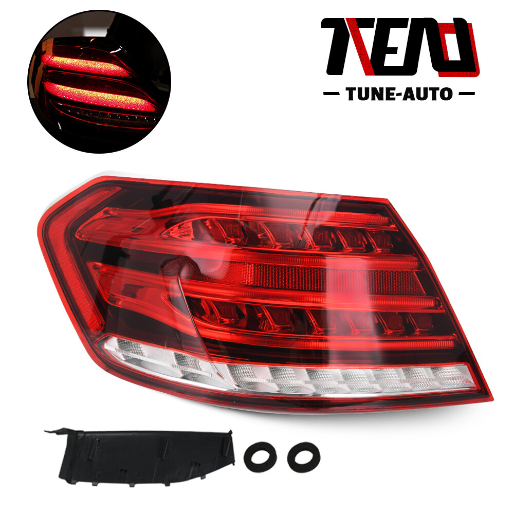 Tail Light LED Left Driver 4-Door Sedan Fit Mercedes Benz E-Class W212 2014-2016