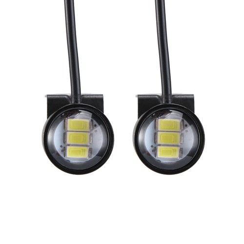 2× Motorcycle Super Bright Driving Light Eagle Eye LED Reverse Backup Fog Lamps - Picture 9 of 12