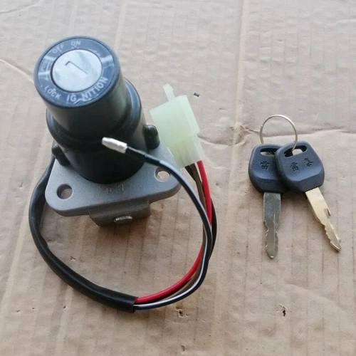 Ignition Switch Lock For Yamaha DT125R DT175 DT200R SR250 Exciter TZR125 TZR250 - Picture 2 of 7