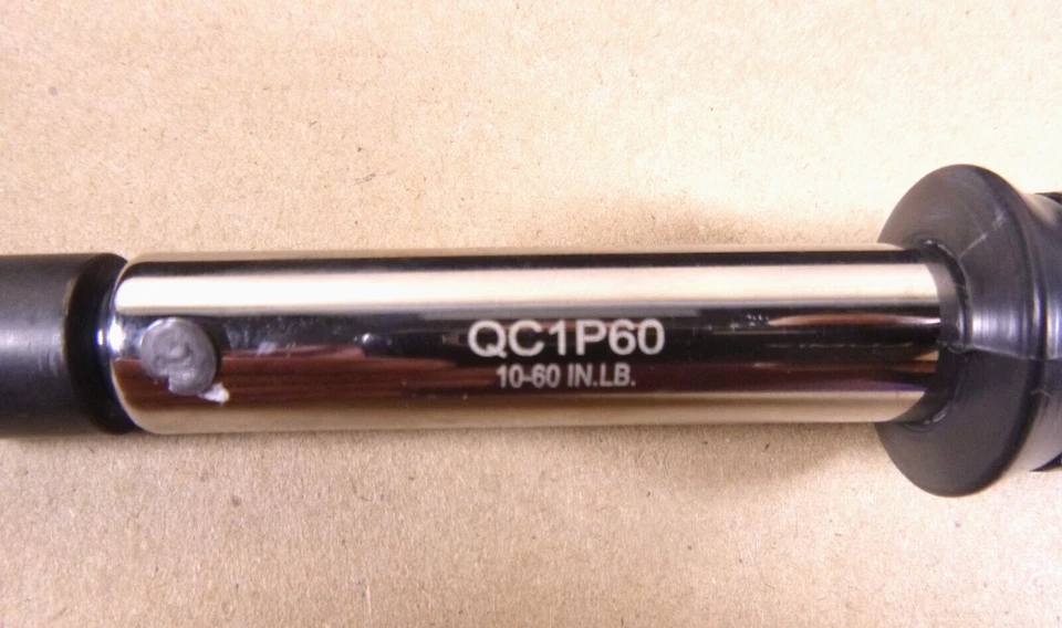 Snap On QC1P60 Preset Torque Wrench W/ QJSD8A 1/4" Drive Torque Wrench Head - Image 4 of 4