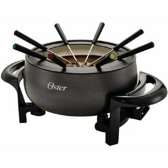 Oster Titanium DuraCeramic Fondue Pot 3 Quart 7144 for sale online eBay