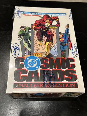 1991 DC Comics Cosmic Cards Inaugural Edition FACTORY SEALED Box