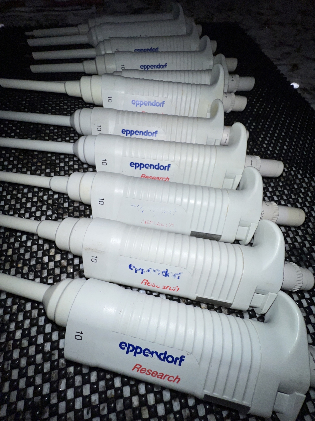 Eppendorf Research pipettes adjustable 0.5 10 ul eBay