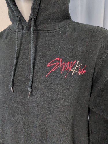Stray Kids Manic Tour 2023 Hoodie Size Medium Black Official Merch K Pop Music - Picture 4 of 12