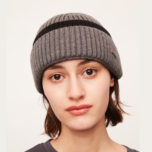 4 Pcs Ohsunny Women's Beanie Cap Winter Warm Soft Knitted Thick Wool Hat - Gray - Picture 2 of 13