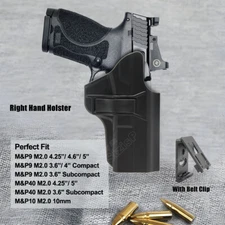 Tactical Holster Fit M&P 9mm full size Smith & Wesson SW mp 40 10 2.0 Holster 