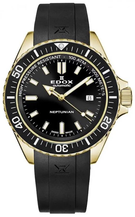 EDOX Neptunian 80120-3JCA-NID Orologio Uomo Meccanico
