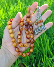 Old German Misky Prayer Worry Beads Baga Subha Tasbih Tasbeeh 