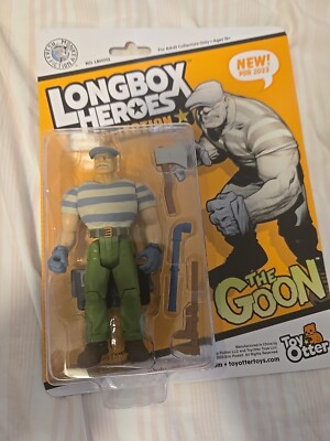 THE GOON Longbox Heroes Fresh Monkey Fiction Toy Otter 012 NEW SEALED RETRO TMNT