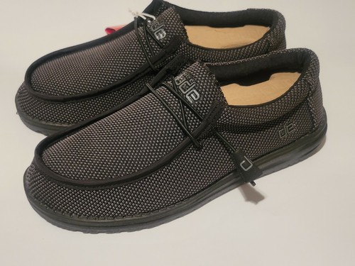 Hey Dude Wally L Sox l Black Mens Size 