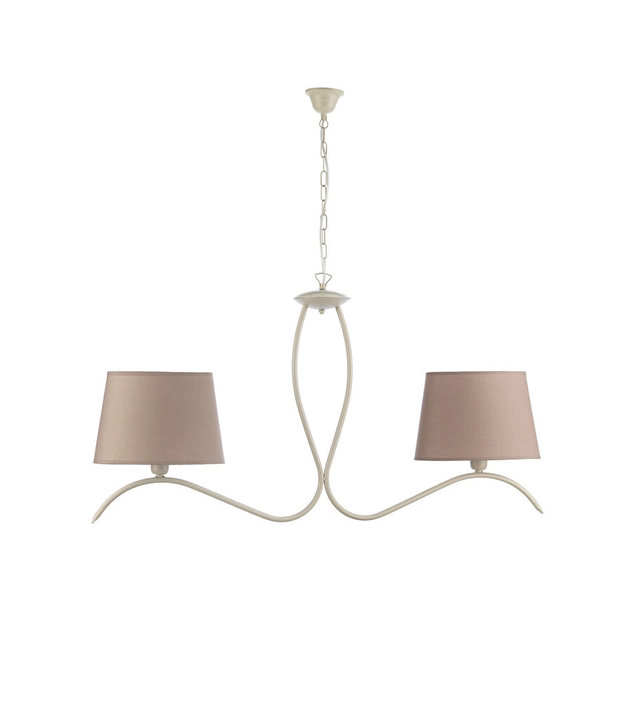 LAMPADARIO ONLI "BILIARDO ZEN" 2 LUCI, E27