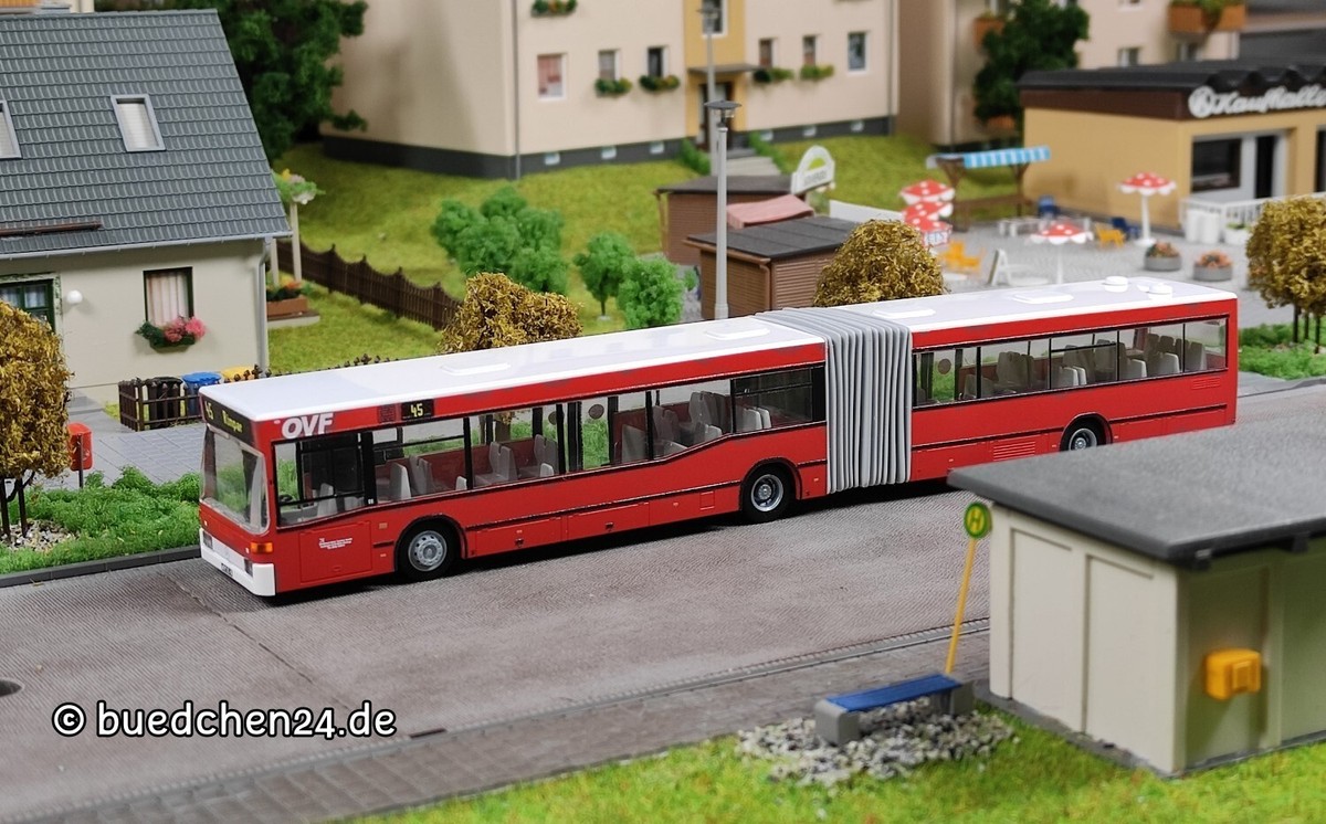 RIETZE 71837 - 1/87 Mercedes-Benz O 405 Politie Zwn (Nl)- Neuf EUR 32