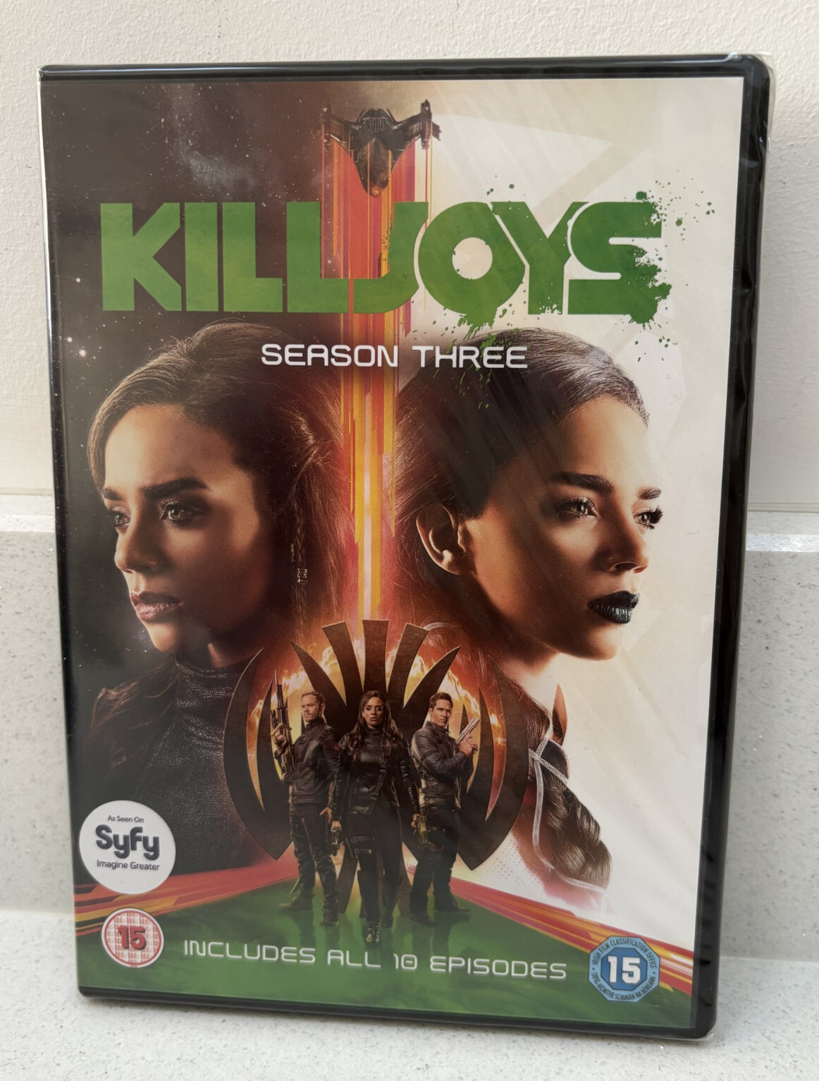 Killjoys Complete Series 3  DVD 2018 Allison Thomas Brand New Factory Sealed