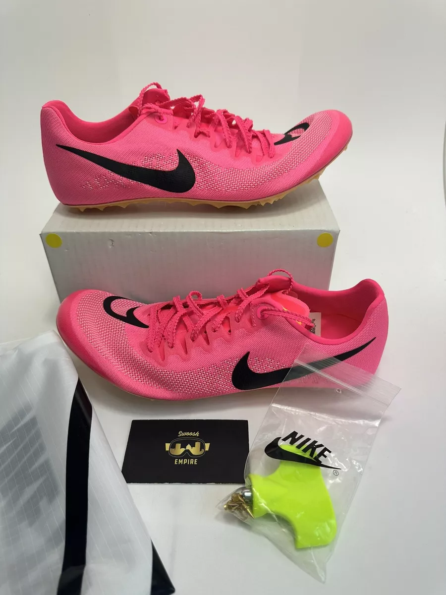 Nike Zoom Ja Fly 4 Pink Racing Track Field Spikes DR2741-600 8.5 Mens 10  Women