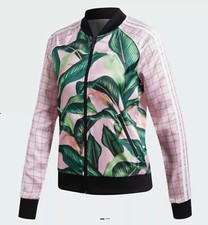 New Adidas Farm Rio Womens Trefoil Track Track Jacket DH3071 Sz S