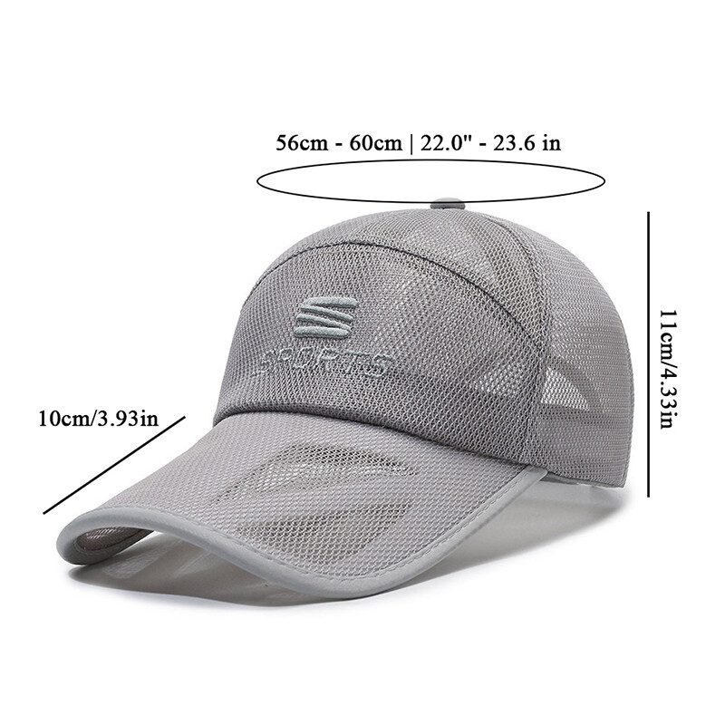 APL Cappello da Sole Baseball a Maglia Completa per Uomo e Donna Camion Estivo 