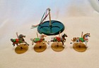Hallmark Carousel with four Horses, Vintage 1989, Fun Decor — photo 4