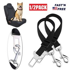 2  Adjustable Pet Dog Car Seat Belt Safety Clip for Car Auto Travel Vehicle Safe