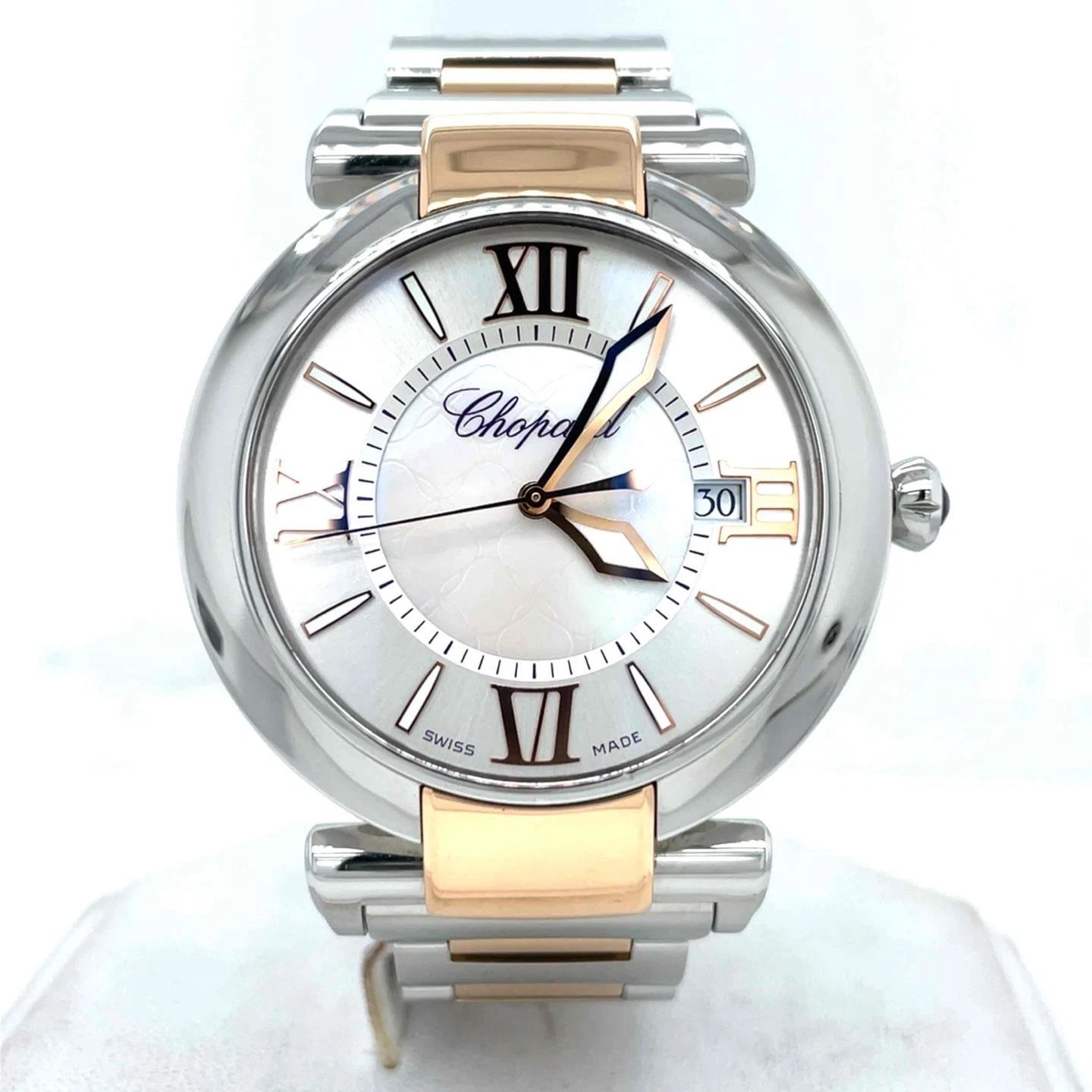 Chopard — Chopard Imperiale Automatic 40mm 18k Rose/Steel Factory MOP Ladies 388531/6002