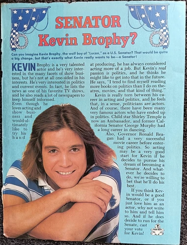 Kevin Brophy magazine clippings: Lucan