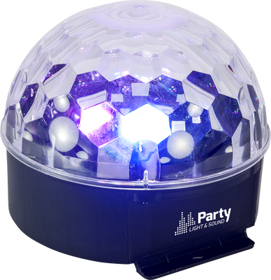 4 Luci Effetto LED Ibiza Light Astro 6 RGBWAV - Per Feste, Discoteca, DJ, Specchio Rotante