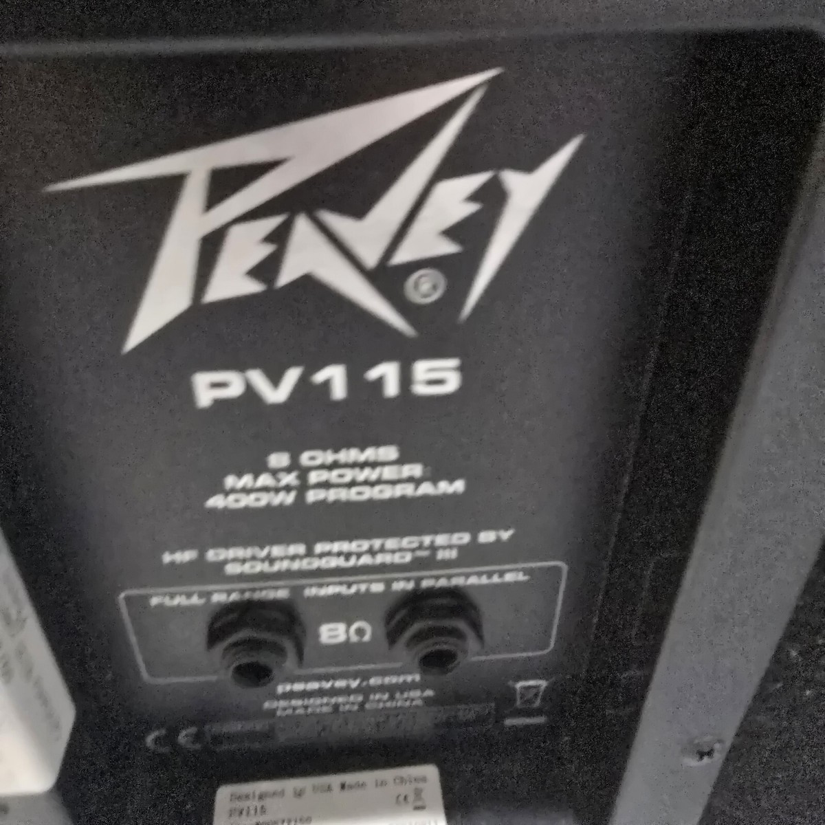 Peavey PV115 Main / Stereo Speakers for sale online | eBay