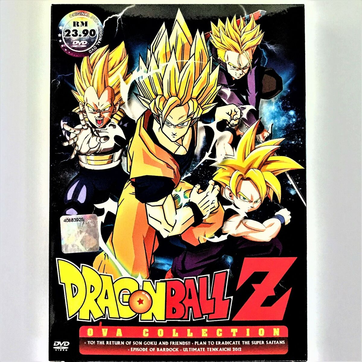 Anime DVD Dragon Ball Z OVA : Plan Of Eradicate + Bardock + Return Of Son  Goku