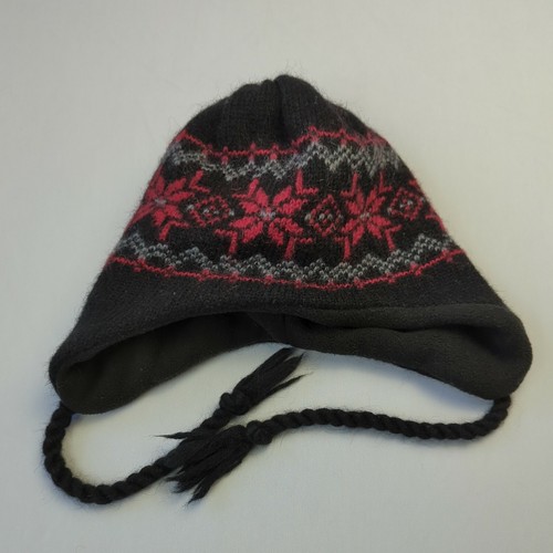 LL Bean Mens Brown Nordic Beanie Hat 