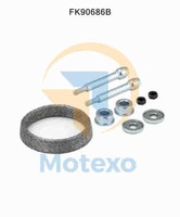 FK90686B Katalysator Montage-Set Peugeot 206 2.0 9/1998 - 9/2000