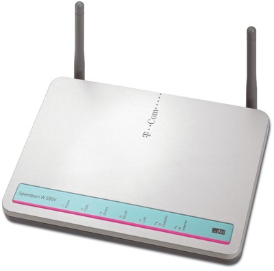 T-COM SPEEDPORT W 500V ADSL2+ WLAN Router Modem W500 v