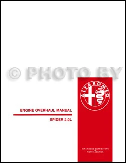 Alfa Romeo Spider 2000 Engine Manual 82 1983 1984 1985 1986 1987 1988 1989 1990