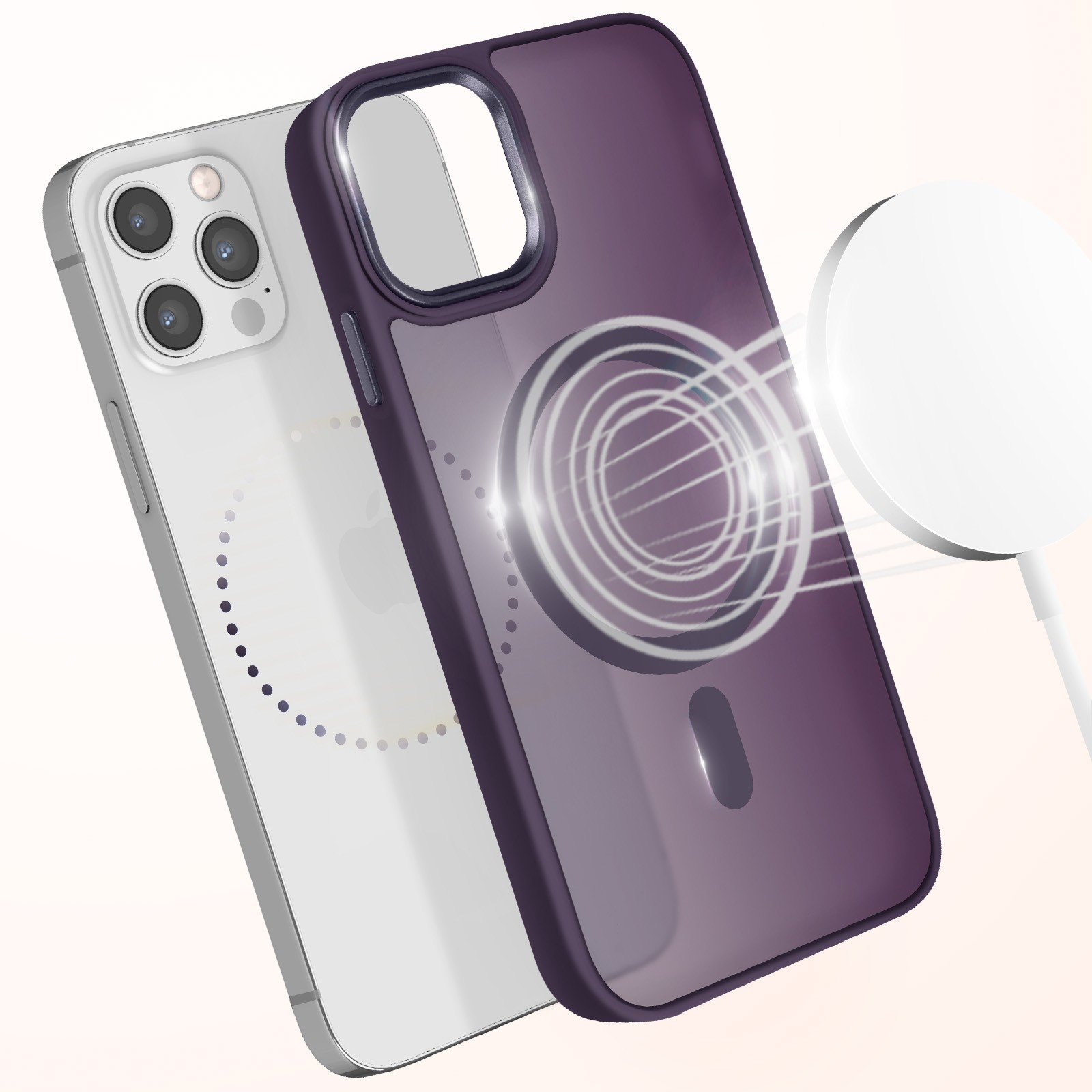 Coque iPhone 12 Pro Max violette idéale pour le quotidien