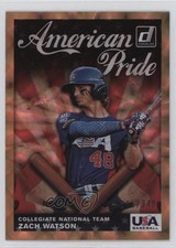 2019 Panini Donruss American Pride Bronze /349 Zach Watson #AP24 bn5