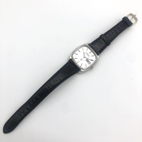 Seiko Grand Quartz Men's Watch 4843-5010 Waterproof Leather Classic - Picture 5 of 8
