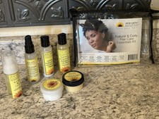 Jane Carter Solution Natural  Curly Hair Care Essentials Kit Wrap Roll Cream
