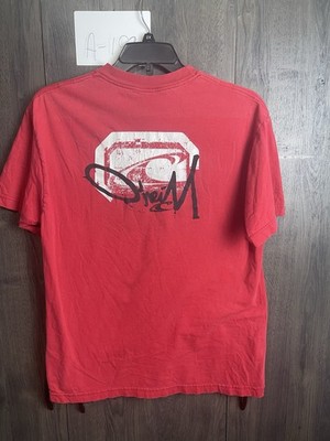 ONeill T-Shirt Mens Surf Logo Graphic Short Sleeve Premium T-Shirt Adult L Red