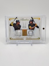 2022 Panini Flawless Dual Diamond Memorabilia /10 Oneil Cruz, Ke'Bryan Hayes