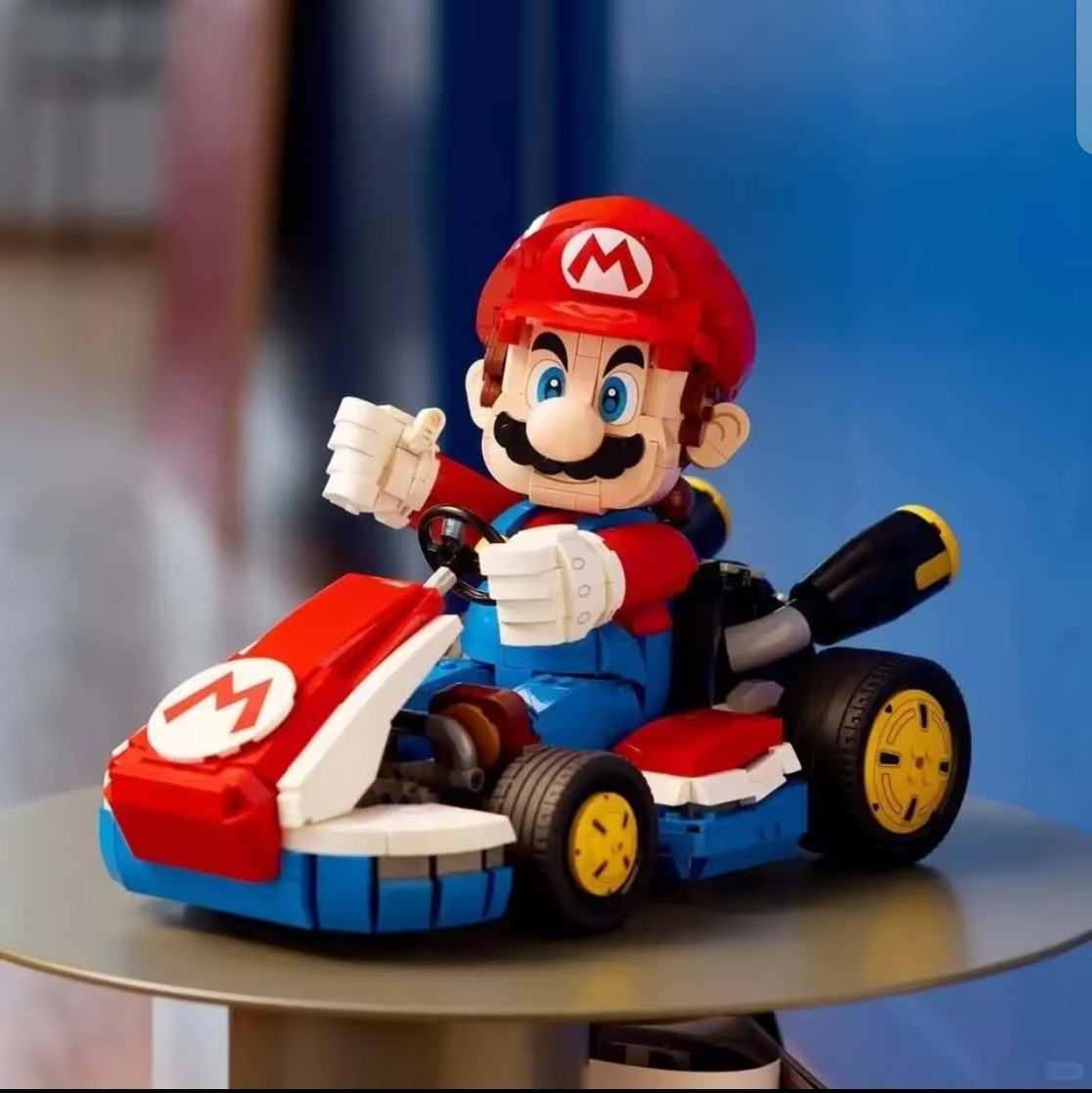 Super Mario Kart Mattoncini Modulari 8mm (Es Lego) (1972 pezzi)