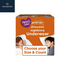 Parent's Choice Ultimate Care Nighttime Underwear for Boys  Girls L/XL, 38 Ct